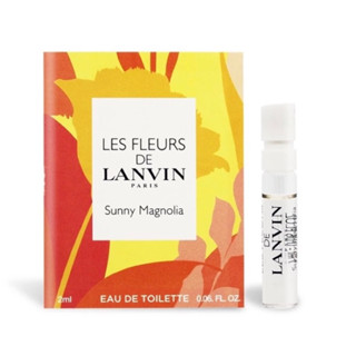 【專櫃公司貨】LANVIN 浪凡 豔陽‧木蘭女性淡香水 2ml＃單購針管滿三支出貨〔香水針管〕