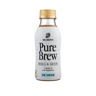 伯朗 Pure Brew 醇香拿鐵 350ml x 4【家樂福】