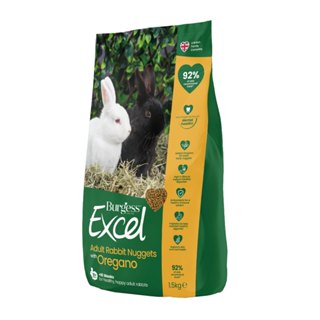 Burgess伯爵 成兔糧1.5kg 奧勒岡葉 鼠兔飼料 小動物飼料