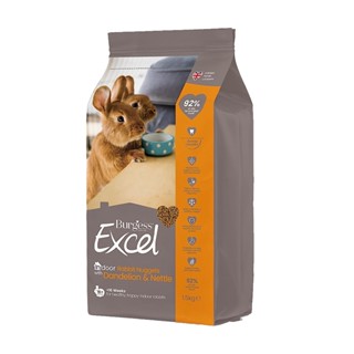 Burgess伯爵 室內成兔糧1.5kg 蒲公英&蕁麻 鼠兔飼料 小動物飼料