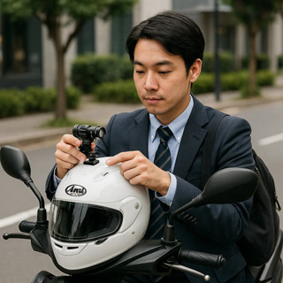 安全帽行車記錄器支架手電筒夾具安全帽行車紀錄器固定座自行車行車記錄器固定架快拆式安全帽行車記錄器支架腳踏車行車記錄器夾座