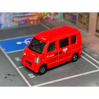 TOMICA-A02-無盒戰損-Suzuki every 日本郵便局小貨車
