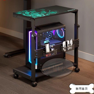【蝦皮精品】主機箱託架 移動主機架 電腦主機 底座置物架 移動置物架【店鋪熱銷】主機托架落地置物架可移動機箱散熱架家用