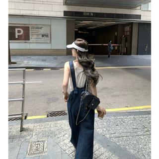 조세핀Josephine shop 조세핀韓國選品富家女鬆弛感出街 輕復古感牛仔吊帶褲