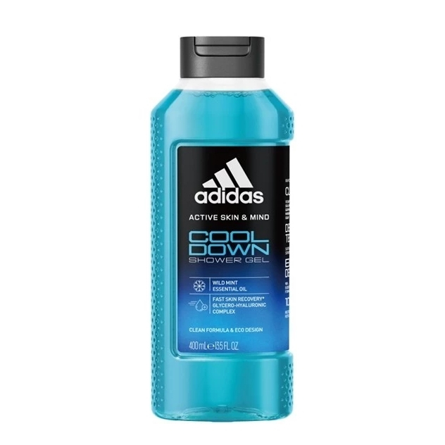 Adidas 愛迪達 沐浴露 400ml 活力純淨 純淨磨砂 深層護理 鎮靜沁涼【Sunny Buy】