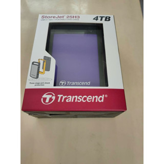 【Transcend】創見4TB StoreJet 25H3軍規防震2.5吋USB3.1行動硬碟 TS4TSJ25H3P