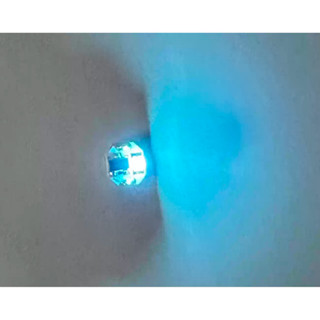 弘萬吉模型 大陸製 LED磁控燈 冰藍色 一入 附電池 LED燈 貨號MLEDB