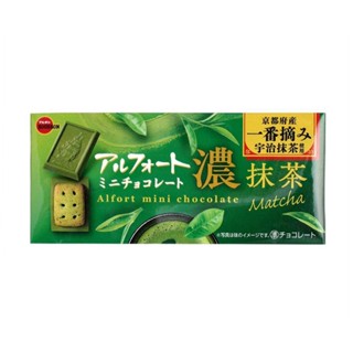 BOURBON北日本 帆船餅乾(濃抹茶巧克力風味) 60g【Donki日本唐吉訶德】