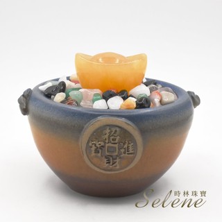 鑫運來 ◎招財進寶聚寶陶盆S(開運必備)
