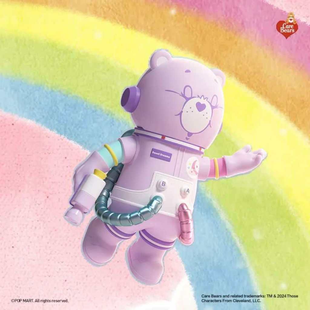 官方正品POP MART泡泡瑪特MEGA SPACE MOLLY400%+100%甜夢熊
