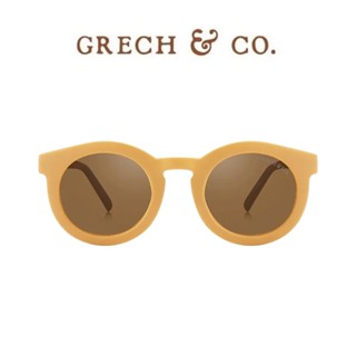新款｜丹麥【GRECH & CO】植感系V3款 時尚 偏光太陽眼鏡 蕎麥黃 0-2Y 偏光墨鏡 寶寶墨鏡 嬰兒墨鏡