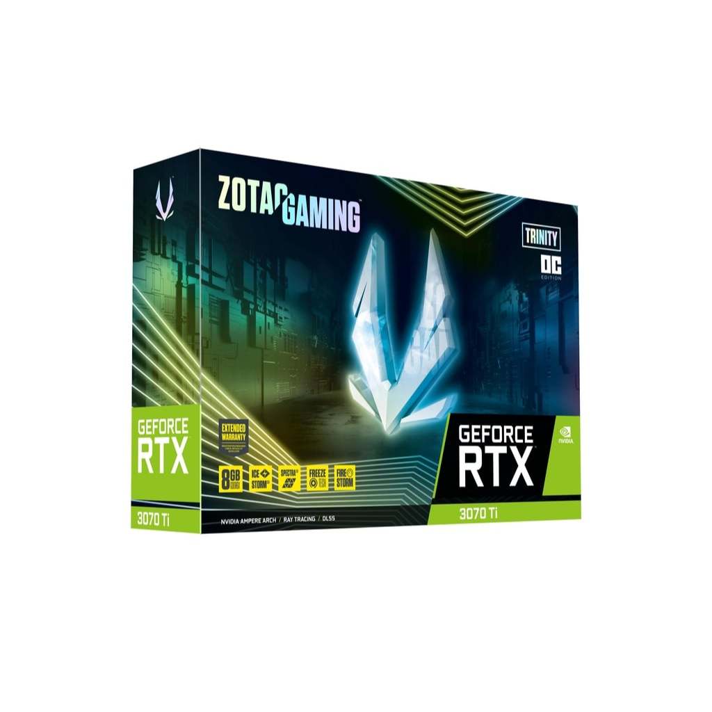 ZOTAC GAMING GeForce RTX 3070 Ti Trinity OC 顯示卡 索泰【二手商品】