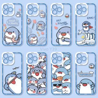 卡通鯊魚 透明防摔手機殼 Vivo Y39 Y29S Y04 Y50 Y21S Y20S Y17 Y19 Y16 S1