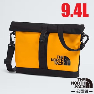 【美國 The North Face】防水單肩側揹包 9.4L 輕便隨身包 斜揹包 胸包 手機護照包/山峰黃 8BK6