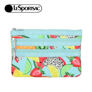 |快速出貨|Lesportsac 3-zip Cosmetic 三層拉鍊化妝包 - 熱帶水果 開學季禮物