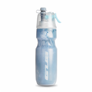 GUB-全新單車噴霧保冷水壺 BPA-Free自行車水瓶 600ml運動保溫瓶 腳踏車水杯 4號塑膠瓶 75mm隨行壺