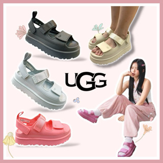 🩷2025 🌸春夏新色現貨 UGG x HANI GoldenGlow 正版公司貨 防水 厚底 涼鞋