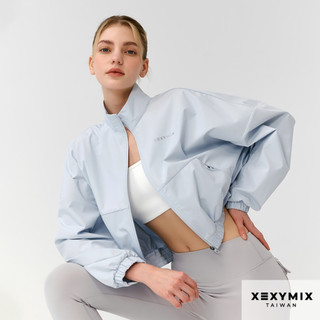XEXYMIX Hot Burning 輕量爆汗高領短版外套 XFK1JL1003 共3色 抗UV 運動 JL1003