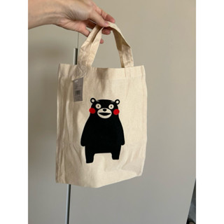 日本 熊本熊 Kumamon 棉麻 可愛 手提袋 小提袋 袋子