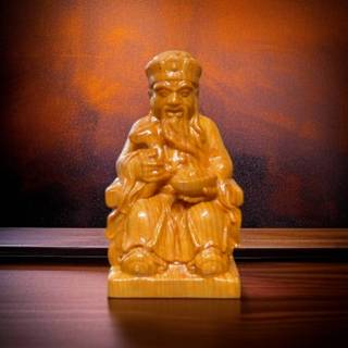 福德正神 土地公 實木雕刻 廟會模型神尊 模型神像 神明公仔 土地公公仔 小神尊 土地公神像 模型神尊 神明公仔