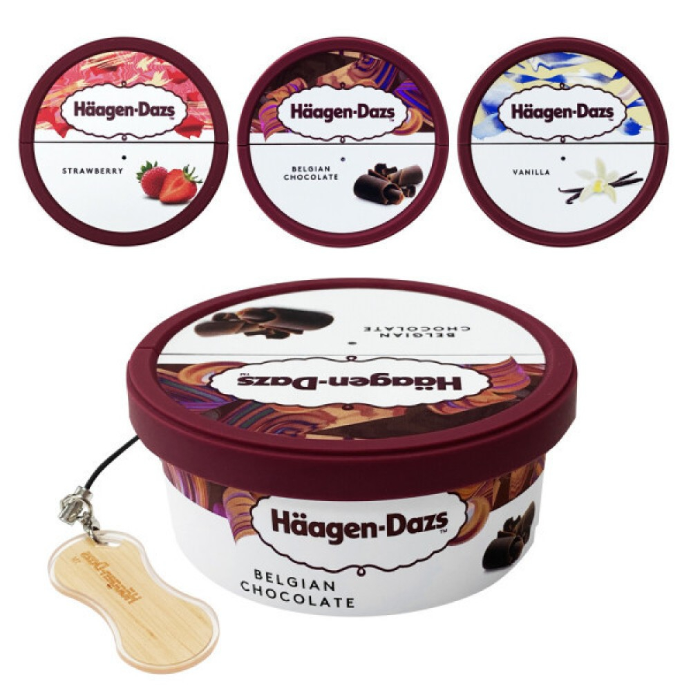 韓國代購 三星原廠聯名 Buds3 Pro 保護殼│哈根達斯 掀蓋式 耳機殼 Haagen-Dazs
