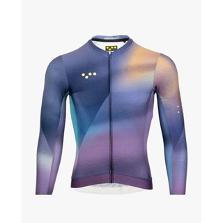 Pedla 薄長袖車衣 KINETIC Classic LS Jersey Motion Gradient 城市紫