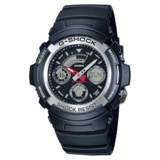 【奇異SHOPS】CASIO 卡西歐 G-SHOCK 自動LED照明、指針+數字雙顯功能 (AW-591-1A) AW-