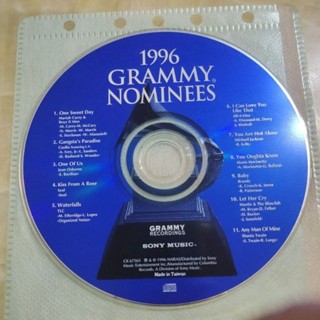 二手裸片CD--1996 GRAMMY NOMINEES