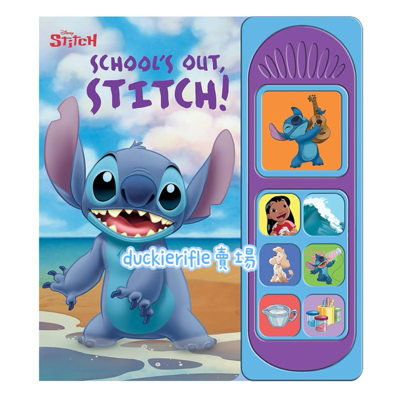 預購 Stitch 史迪奇 英文書 有聲書 美國正版 英文繪本