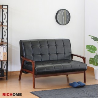 RICHOME 福利品 SF-020 悠人 雙人沙發 沙發 獨立筒 復古沙發 沙發床 客廳 民宿 套房 臥房 咖啡廳 老