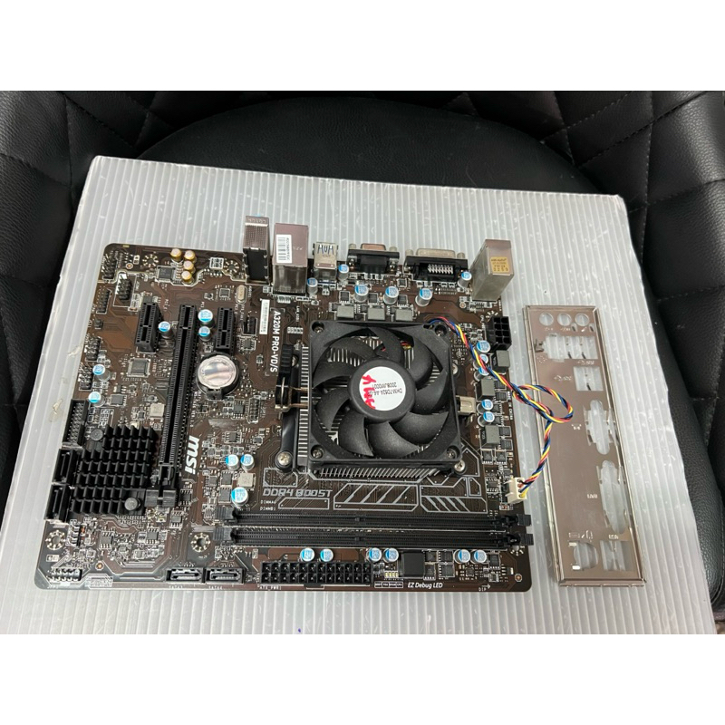 電腦雜貨店～微星MSI A320M PRO-VD/S主機板 AM4腳位 二手良品$1000