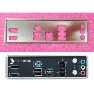 客製化 華碩 TUF GAMING B560M-E 不銹鋼 1:1 訂製 後檔片後檔板 IO檔板