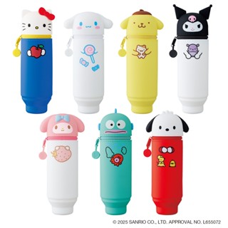日本LIHIT《PuniLabo x Sanrio可站立筆袋》｜明進文房具