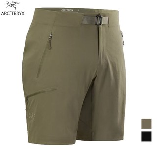 【Arcteryx 始祖鳥】Gamma SL 9吋 男快乾短褲 黑 龍紋綠 健行短褲 彈性短褲 X000009531