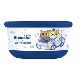 富採Ennostar x 黃阿瑪的後宮生活聯名 不鏽鋼雙層碗