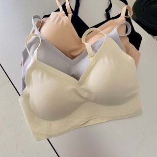 Meeta.select液態萊卡無痕內衣🫧透氣不悶熱 漫畫胸內衣 涼爽親膚 無鋼圈內衣-4色(43818)