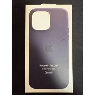 二手 Apple 原廠 MagSafe 皮革保護殼 MPPP3FE/A for iPhone 14 Pro Max