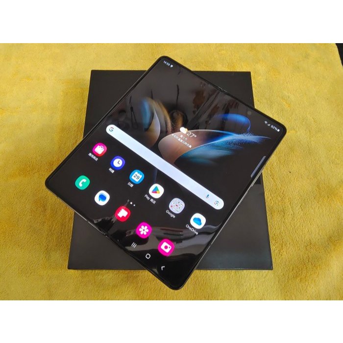 台灣三星二手機 保固2023/10/31綠色 SAMSUNG Galaxy Z Fold4 12G/256G 聯翔通訊※
