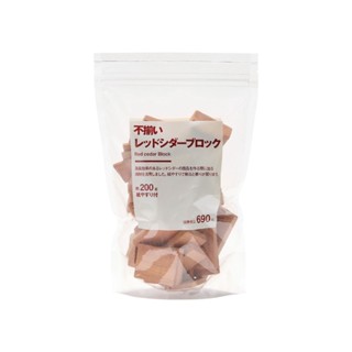 日本 MUJI 無印良品 消臭雪松木塊(附砂紙) 200g (JN970)