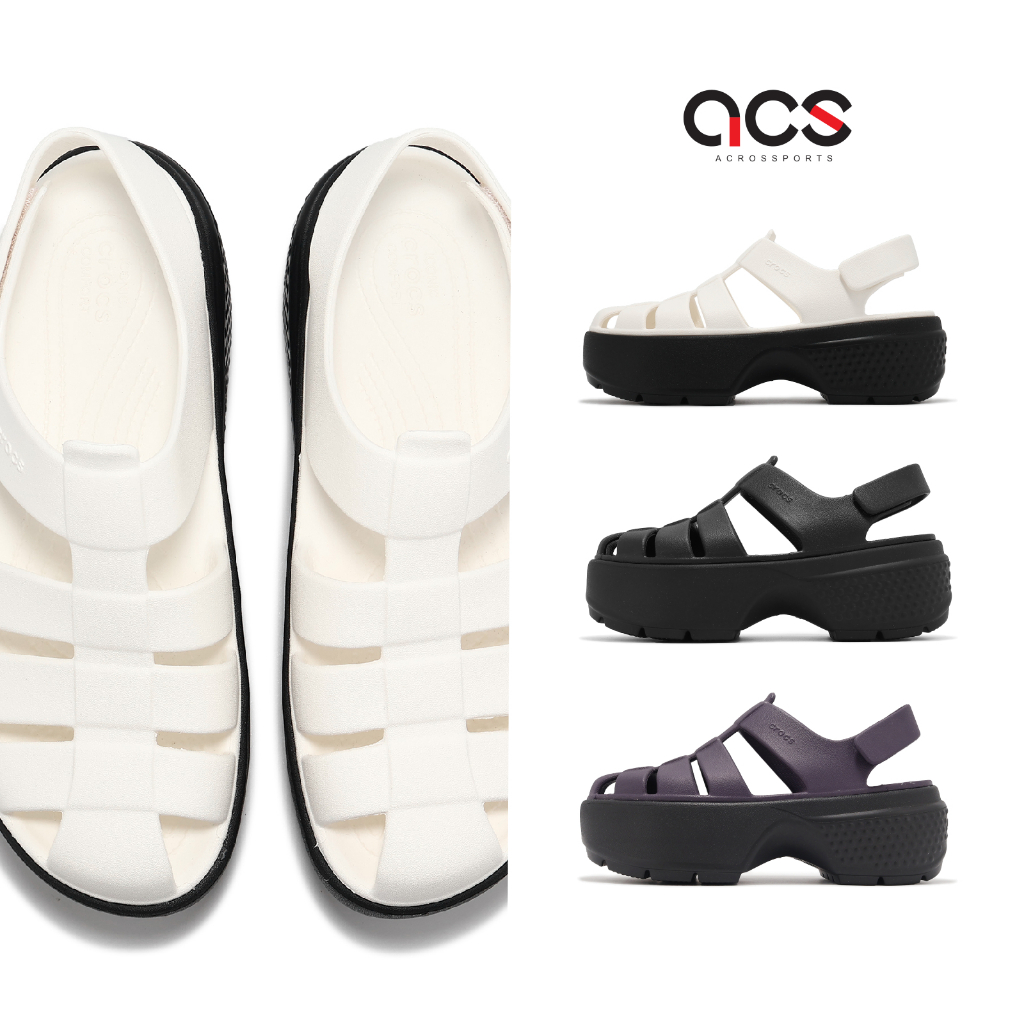 Crocs 洞洞鞋 涼鞋 Stomp Fisherman Sandal 男鞋 女鞋 任選 雪屋 厚底 卡駱馳 [ACS]