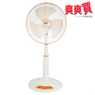 南亞 16吋三段風速左右擺頭桌立扇/可升降 EF-1699