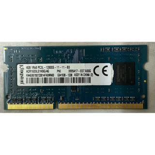 便宜賣 金士頓 筆電記憶體 4G DDR3L 12800S
