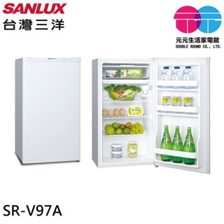 SANLUX 臺灣三洋 97公升 節能一級 單門變頻冰箱 SR-V97A