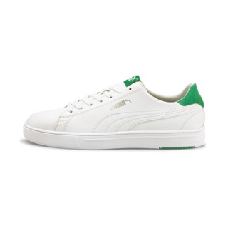 PUMA 休閒鞋 SERVE PRO LITE 白綠 復古 情侶 小白鞋 男女 37490205