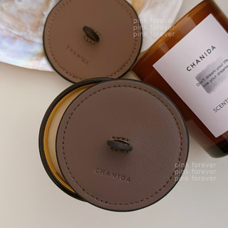 CHANIDA 真皮蠟燭防塵蓋《現貨》燭蓋 蠟燭防塵蓋