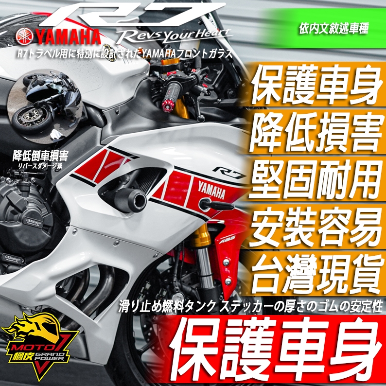 R7 MT07 防倒球 EP防摔球 保桿 保護車殼 車殼 副廠殼 防倒桿 防摔桿 XSR700 R1 YAMAHA 山葉