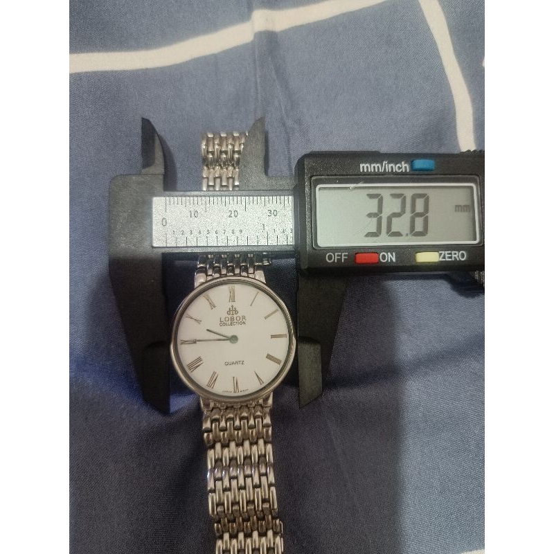 Lobor日本CITIZEN石英機芯原裝32mm超薄腕錶 9成新