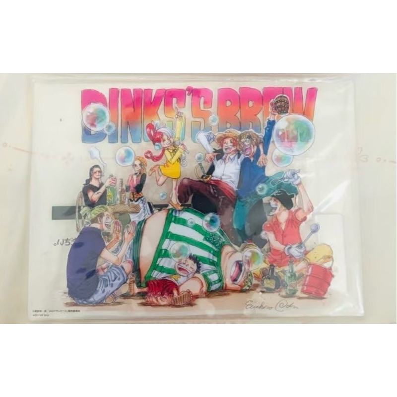 海賊王 劇場版RED 日本電影院上映入場特典 壓克力立牌 期間&數量限定 航海王 電影版 紅髮傑克 香克斯 歌姬 美音E