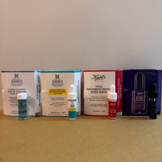 ##KIEHL’S ##鐳射三酸煥膚精華液、 2%水楊酸痘痘精華露、植萃藍鑽修護激萃、11kDa超導全能修護露