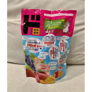 日本 DONKI 四種水果 葡萄 蘋果 水蜜桃 芒果 蒟蒻果凍 家庭號1kg